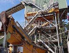 vibrating screen Gravel washing and sorting plant