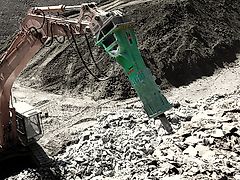 Montabert Hydraulikhammer V65 | Abbruchhammer für Bagger 45 - 90 t