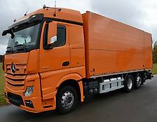 Mercedes-Benz Actros 2545 / Kran / Schwenkwand /Gebläse LBW